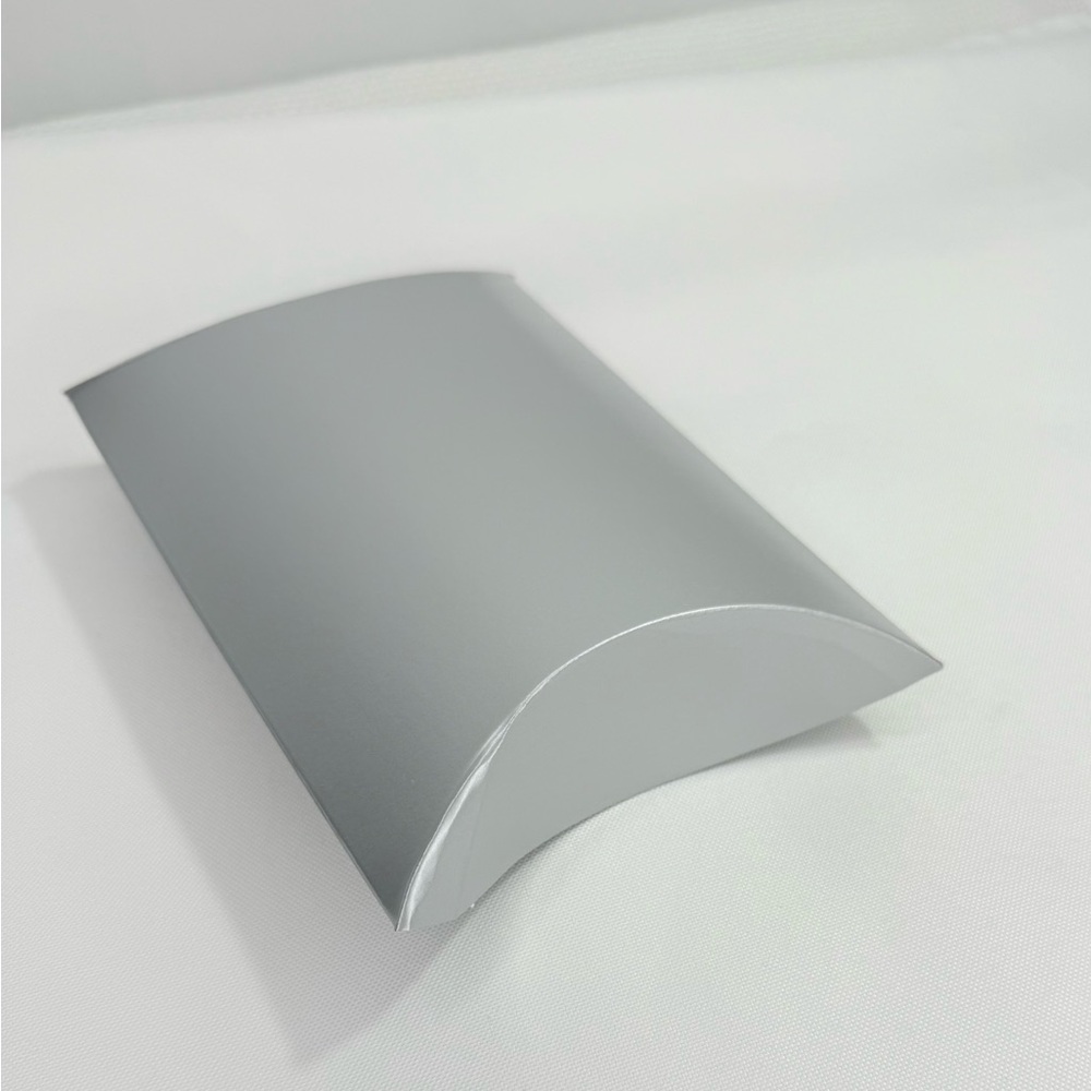 Pillow Boxes Silver 6x4” Party Gift Boxes for  Party Favor Gifts Pack of…
